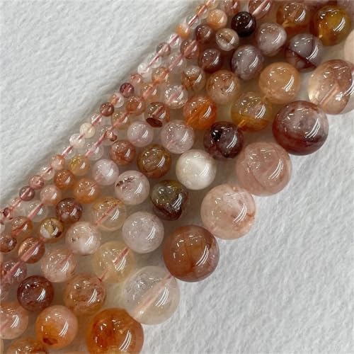 4–14 mm große Steine, lose Perlen, Schmuckherstellung, DIY, Armband, Halskette, roter Kristall, 14 mm von Dninmim