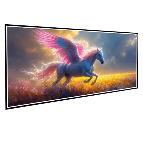 Diamond Painting Erwachsene kinder Tier Diamond Painting XXL 80x160cm Full Drill Niedlich Diamant Painting Bilder Perlen Bilder Malerei Bastelset Mosaikherstellung, Wand Dekor Geschenke Mädchen V-104 von Dnnufagg