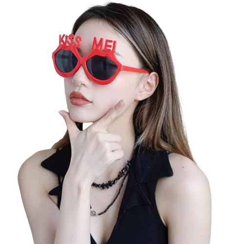 Domasvmd Halloween-Party-Brille, Sonnenbrille, Valentinstag, lustige Halloween-Party, Neuheit, Halloween-Brille, Cosplay-Sonnenbrille von Domasvmd