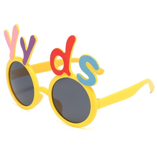 Domasvmd Kreative Party-Brille, Kostüm-Requisiten, Party-Sonnenbrille, Neuheit, Brille für Erwachsene, Geburtstag, Strandparty, trendige Brille von Domasvmd