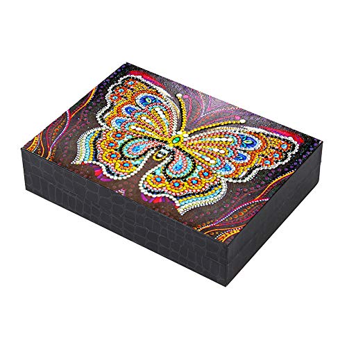 Domybest FR DIY Diamond Painting Schmuckkästchen Diamant malerei Deko Harz Schmuckschatulle Aufbewahrungsbox Schmuck Organizer von Domybest FR