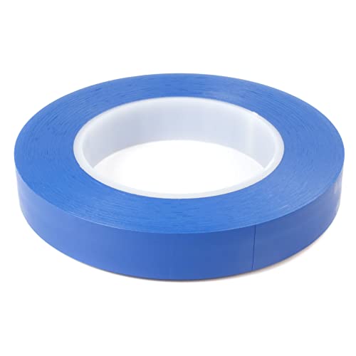 DonDo Fineline Konturenband Zierlinienband lackier Klebeband lackieren Airbrush Masking Tape 19mm x 55m blau von DonDo