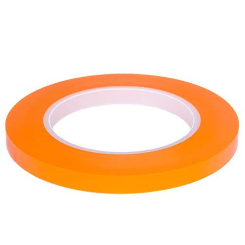 DonDo Fineline Konturenband Zierlinienband lackier Klebeband lackieren Airbrush Masking Tape Orange 9mm x 55m von DonDo