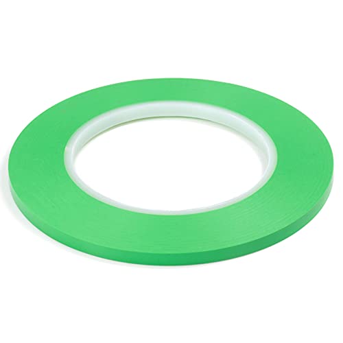 DonDo Fineline Konturenband Zierlinienband lackier Klebeband lackieren Airbrush Masking Tape 6mm x 55m hellgrün von DonDo