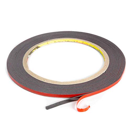 Klebeband doppelseitig 3M PT1100 für Metall und lackierte Oberflächen schwarz stark klebend 3mm x 4m von DonDo