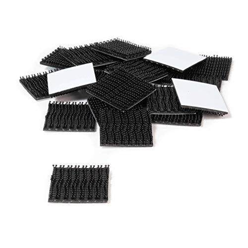 Klettpads Klebeband 3M Dual Lock SJ3540 stark selbstklebend 25x25mm 12 Stück von DonDo