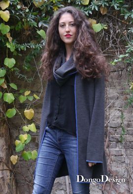 Loop-Strickjacke Johanna von DongoDesign