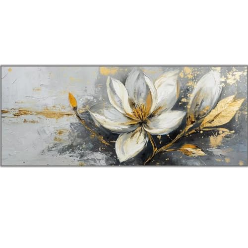 Diamond Painting Blume Abstrakt Diamond Painting Groß xxl (50x100 cm),Diamant Painting Bilder DIY Malen Nach Zahlen Erwachsene,Full Drill Diamond Painting Kinder Malerei Kits fur Home Wand Décor y271 von Donpeer