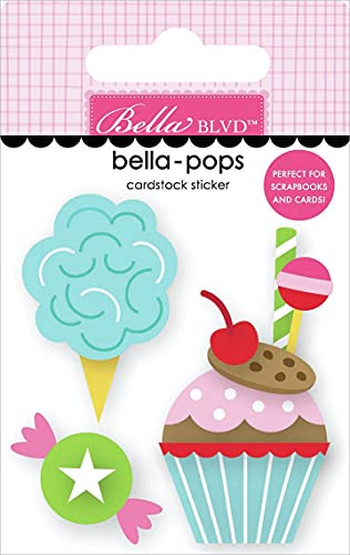 My Candy Girl Bella-Pops 3D Stickers-Sugar! Sugar! von Doodlebug