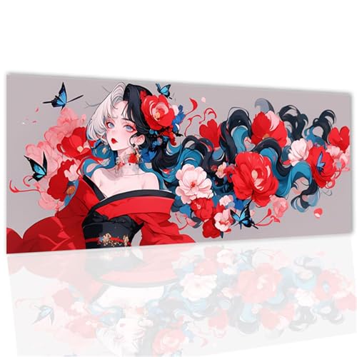 Abstrakt Diamond Painting, Diamond Painting Erwachsene Frau Diamant Paintings Bilder Kinder, DIY 5D Runde Steine Bastelset Erwachsene Set für Zuhause Wanddeko, Geschenke für Frauen 22x43inch WQ-52 von Doontiny