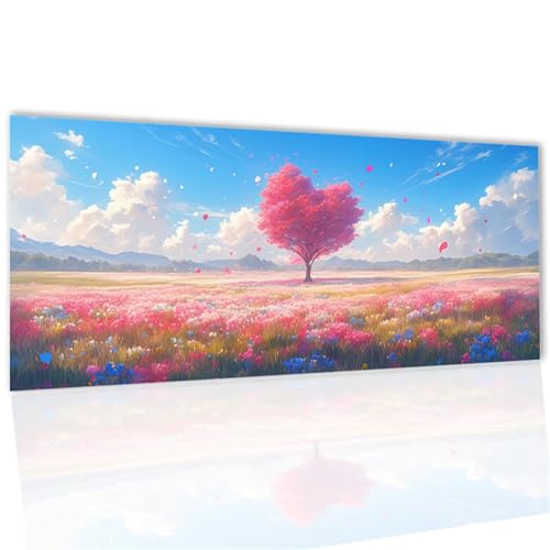 Diamond Painting Erwachsene, Diamond Painting XXL Karikatur Diamant Malerei Kits 22x43inch, DIY Bastelset Erwachsene Groß mit Zubehör, Mosaikherstellung Sets für Home Wand Dekor Weihnachten WQ-94 von Doontiny