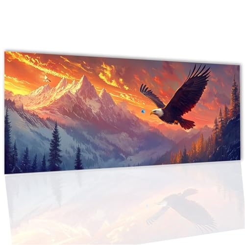 Diamond Painting Erwachsene, Diamond Painting XXL Landschaft Diamant Malerei Kits 22x43inch, DIY Bastelset Erwachsene Groß mit Zubehör, Malen Nach Zahlen Set für Home Wand Dekor Weihnachten WQ-350 von Doontiny