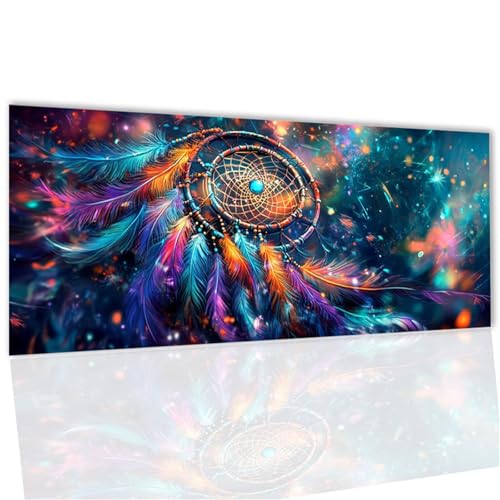 Traumfänger Diamond Painting 90x200cm, Diamond Painting Kinder Sternenhimmel, DIY Runder Crystal Art Crafts Set, Daiments Paintings Stickerei Kreuzstich für Haus Wanddeko, Geschenke für MäNner WQ-315 von Doontiny