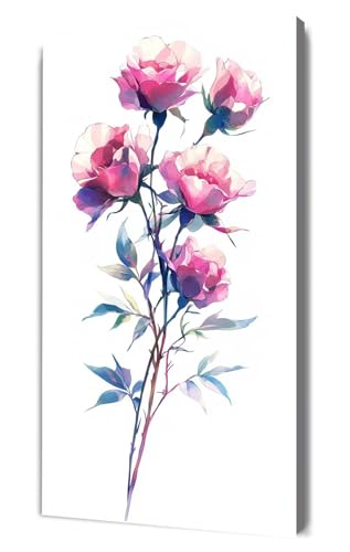 Dooqon Malen Nach Zahlen Erwachsene Rose Traum, DIY Handgemalt Ölgemälde Kit für Anfänger und Erwachsene, Inklusive Knitterfreie Leinwand,Pinsel und Acrylfarben, Malen Nach Zahlen Dekor 30x60cm g-376 Dooqon Malen Nach Zahlen Erwachsene Rose Traum, DIY Handgemalt Ölgemälde Kit für Anfänger und Erwachsene, Inklusive Knitterfreie Leinwand,Pinsel und Acrylfarben, Malen Nach Zahlen Dekor 30x60cm g-376 von Dooqon
