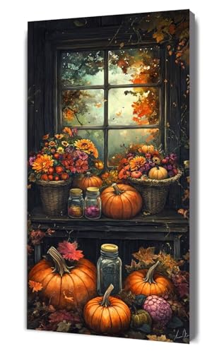 Malen Nach Zahlen Erwachsene Kürbis Herbst, DIY Handgemalt Ölgemälde Kit für Anfänger und Erwachsene, Inklusive Knitterfreie Leinwand,Pinsel und Acrylfarben, Malen Nach Zahlen Dekor 20x40cm g-447 Malen Nach Zahlen Erwachsene Kürbis Herbst, DIY Handgemalt Ölgemälde Kit für Anfänger und Erwachsene, Inklusive Knitterfreie Leinwand,Pinsel und Acrylfarben, Malen Nach Zahlen Dekor 20x40cm g-447 von Dooqon
