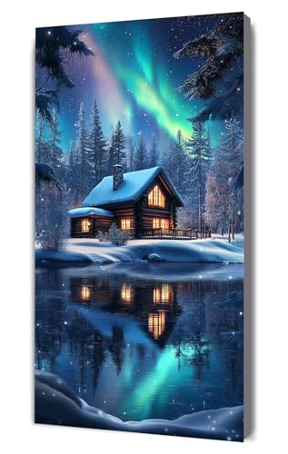 Malen Nach Zahlen Erwachsene Norwegen Aurora, DIY Handgemalt Ölgemälde Kit für Anfänger und Erwachsene, Inklusive Knitterfreie Leinwand,Pinsel und Acrylfarben, Malen Nach Zahlen Dekor 30x60cm g-455 Malen Nach Zahlen Erwachsene Norwegen Aurora, DIY Handgemalt Ölgemälde Kit für Anfänger und Erwachsene, Inklusive Knitterfreie Leinwand,Pinsel und Acrylfarben, Malen Nach Zahlen Dekor 30x60cm g-455 von Dooqon