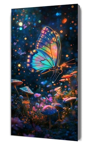 Malen Nach Zahlen Erwachsene Traum Schmetterling, DIY Handgemalt Ölgemälde Kit für Anfänger und Erwachsene, Inklusive Knitterfreie Leinwand,Pinsel und Acrylfarben, Malen Nach Zahlen 20x40cm g-401 Malen Nach Zahlen Erwachsene Traum Schmetterling, DIY Handgemalt Ölgemälde Kit für Anfänger und Erwachsene, Inklusive Knitterfreie Leinwand,Pinsel und Acrylfarben, Malen Nach Zahlen 20x40cm g-401 von Dooqon