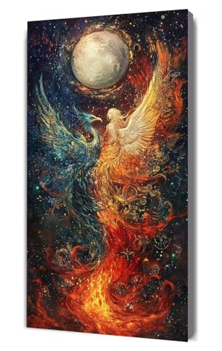 Malen Nach Zahlen Erwachsene Traum Vogel, DIY Handgemalt Ölgemälde Kit für Anfänger und Erwachsene, Inklusive Knitterfreie Leinwand,Pinsel und Acrylfarben, Malen Nach Zahlen Dekor 20x40cm g-421 Malen Nach Zahlen Erwachsene Traum Vogel, DIY Handgemalt Ölgemälde Kit für Anfänger und Erwachsene, Inklusive Knitterfreie Leinwand,Pinsel und Acrylfarben, Malen Nach Zahlen Dekor 20x40cm g-421 von Dooqon