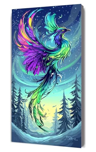 Malen Nach Zahlen Erwachsene Traum Vogel, DIY Handgemalt Ölgemälde Kit für Anfänger und Erwachsene, Inklusive Knitterfreie Leinwand,Pinsel und Acrylfarben, Malen Nach Zahlen Dekor 20x40cm g-424 Malen Nach Zahlen Erwachsene Traum Vogel, DIY Handgemalt Ölgemälde Kit für Anfänger und Erwachsene, Inklusive Knitterfreie Leinwand,Pinsel und Acrylfarben, Malen Nach Zahlen Dekor 20x40cm g-424 von Dooqon