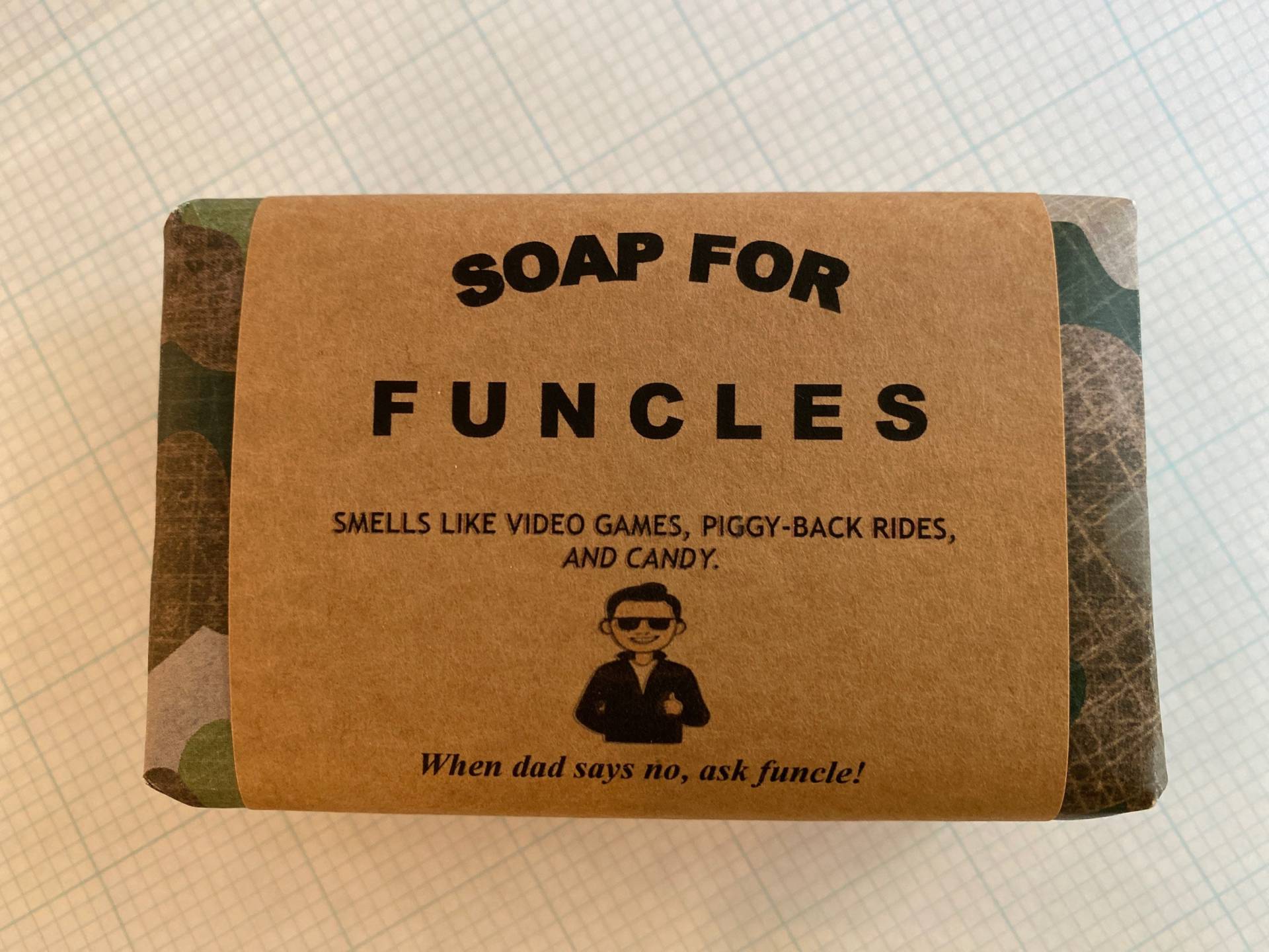 Funcles Seife Spaß Onkel Geschenk Funkel Perfektes von DopeSoapzz