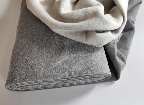 Doppelmoppel Bio Sweatstoff French Terry Uni Lebenskleidung, grau-meliert | 15,90 EUR/m Doppelmoppel Bio Sweatstoff French Terry Uni Lebenskleidung, grau-meliert | 15,90 EUR/m von Doppelmoppel