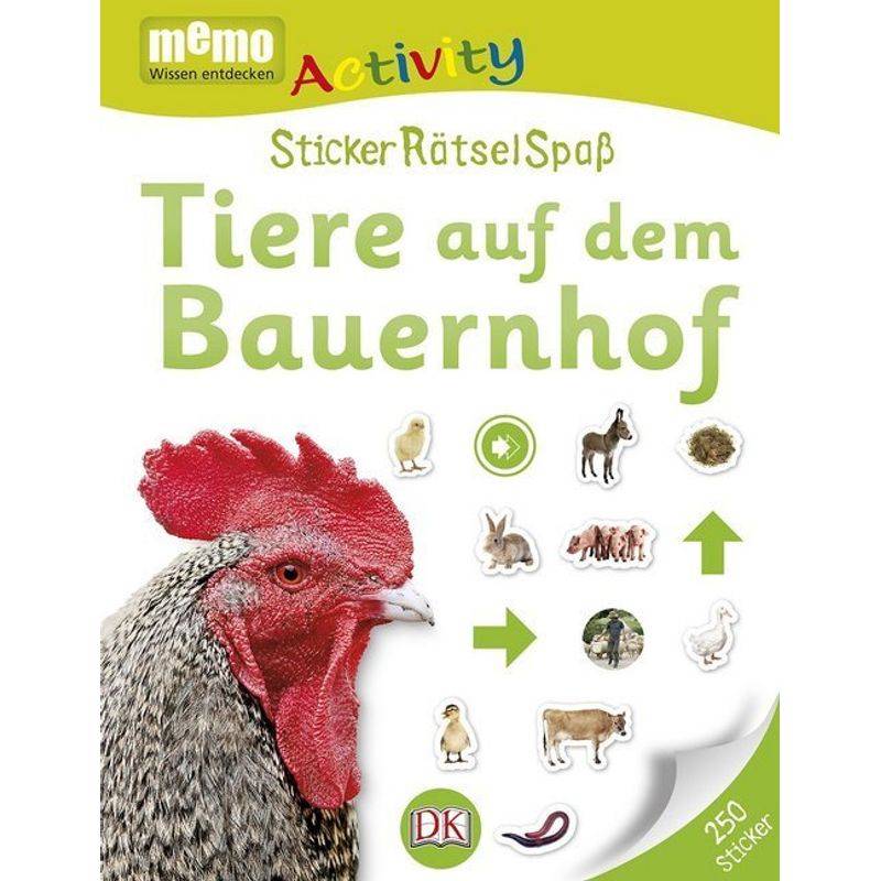 Memo Activity. Tiere Auf Dem Bauernhof, Kartoniert (TB) von Dorling Kindersley