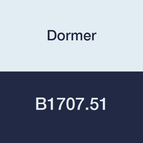 Dormer B1707.51 Zentrierreibahle, hell, HSS-E, Kopfdurchmesser 7.51 mm, Querlänge 33 mm, Gesamtlänge 117 mm von Dormer