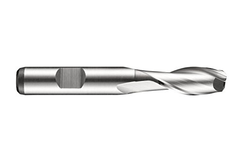 Dormer C123 C1233.5 HSS-E-PM 2 Nutenbohrer/Fräser mit hellem Finish, Durchmesser 3,5 mm, Einzelpackung von Dormer