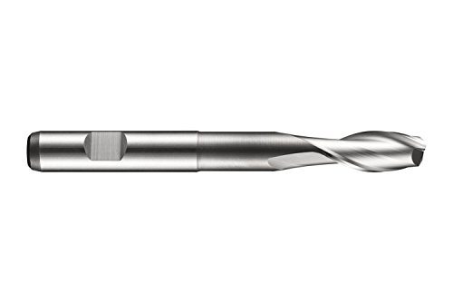Dormer C1358.0 Schaft Schlitzbohrer, hochbeschichtet, Kobalt-Hochleistungsschnellstahl, 8 mm Kopfdurchmesser, 19 mm Nutlänge von Dormer