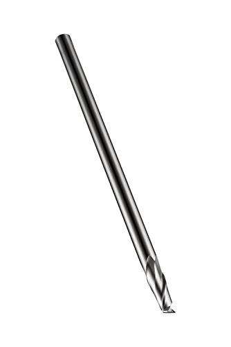 Dormer C16710.0 Schaftfräser, heller Beschichtung, Kobalt-Hochleistungs-Schnellstahl, 10 mm Kopfdurchmesser, Flötenlänge 22 mm von Dormer