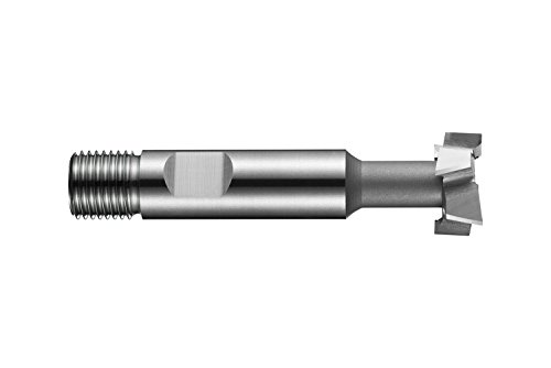 Dormer C80050.0X28.0 T-Slot Cutter, Hell beschichtet, Kobalt-Schnellarbeitsstahl, 50 mm Kopfdurchmesser, 34 mm Nutlänge, 127 cm Fräserdurchmesser von Dormer