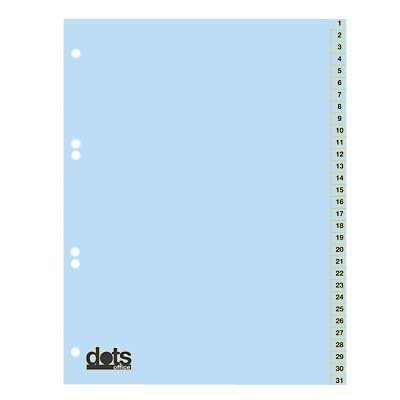 dots 844231-4132-02 Karton-Reg,1-31,31-tlg,vf,blau von Dot's Homestyle Pretzels