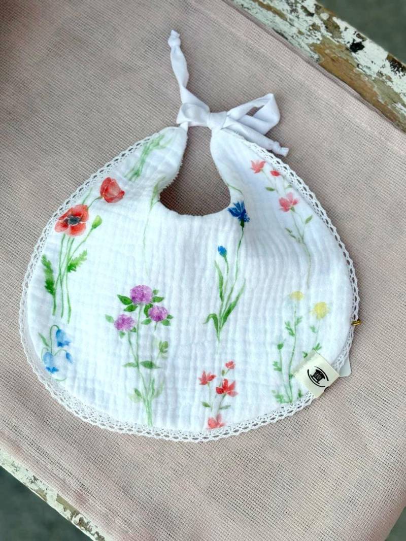 Babys Und Kleinkinder Lätzchen, Vintage-stil Spitze Baby Baumwolle Mädchen Boho Neugeborenen Geschenk, Baby-Accessoires von Dotica