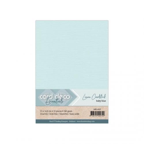 Leinenkarton, A5, Babyblau von Dotty Design