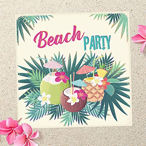 Party Einladungen – Hawaii Beach, 10 Stück von Dotty about Paper