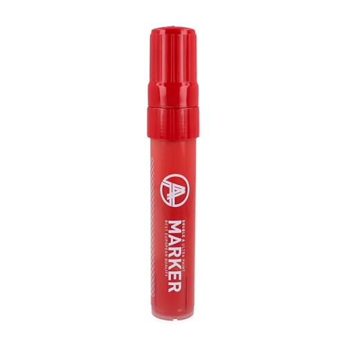 Double A Marker 20mm Filz Extra Breit 30ml Paint Permanent hochdeckend Filzstift Nachfüllbar ULTRA OPAQUE (RED) von Double A Spraypaint