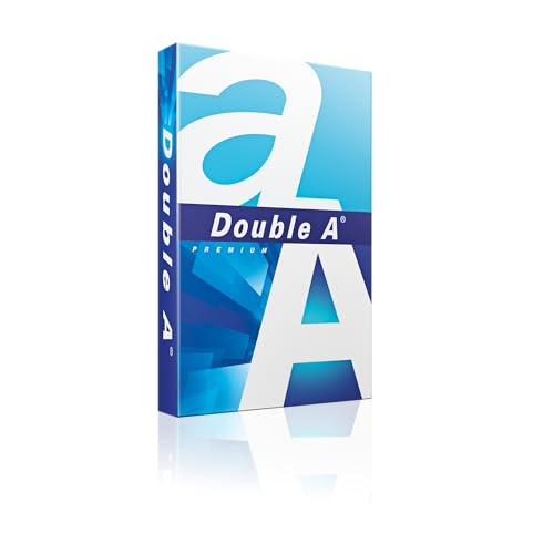 Double A 10330057933 Papier, 250 Blatt, DIN A4, 80 g/qm, 2500 Karton, weiß von Double A