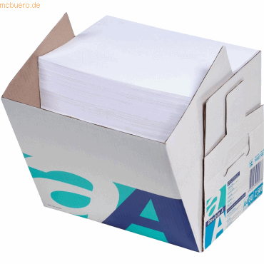 Double A Kopierpapier Double A A4 80g/qm weiß VE=2500 Blatt ungeriest von Double A