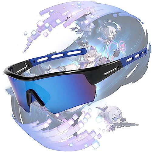 DoubleChin Honkai Star Rail Cosplay Silberne Wolf Brille Brille Brille Kostüm Requisite Zubehör von DoubleChin