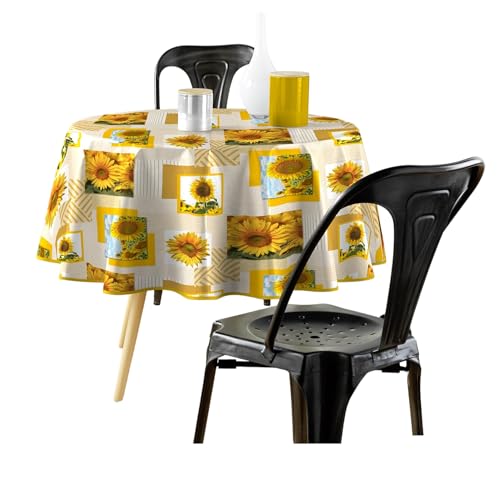 douceur d'intérieur Nappe, Kunststoff, Sunflower, (0) 160 cm von Douceur d'Intérieur