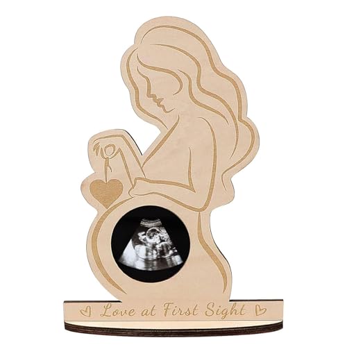 Holz Ultraschall Sonogramm Bilderrahmen, Schwangere Mama Bump Foto Ultraschall, Schwangere Bilderrahmen Holz Geschenke, Display Andenken Für Werdende Mutter Party, Geschenkidee Für Werdende Mütter von Doukesh