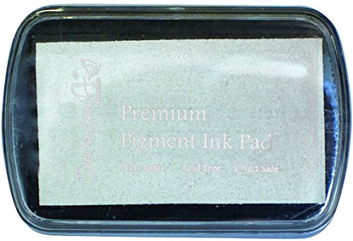 Dovecraft Essentials Premium Non Toxic Pigment Ink Pad, White von Dovecraft