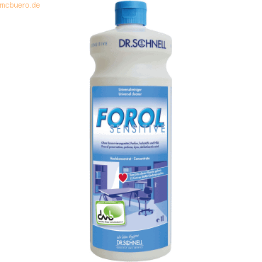 Dr. Schnell Allzweckreiniger-Konzentrat Forol sensitiv 1l von Dr. Schnell