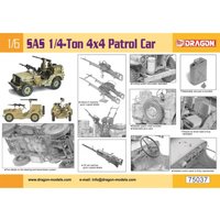 SAS 1/4-Ton 4x4 Patrol Car von Dragon