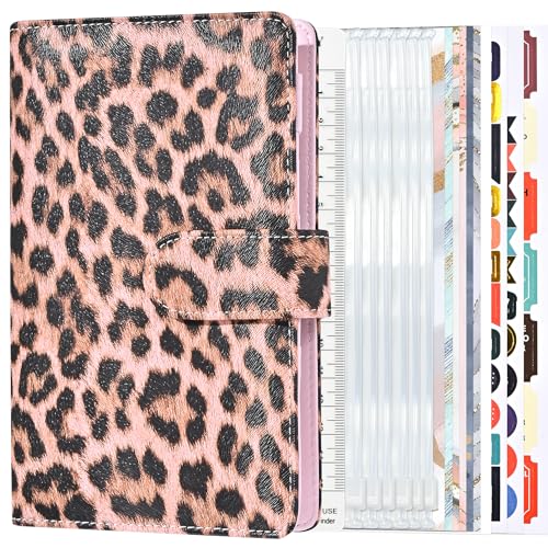 Budget Planner A6 Binder Budgetplaner, Haushaltsbuch Finanzplaner Sparen Mappe Geld Organizer Sparbuch Budget Planer Cash Stuffing Startset - Sparen mit Umschlagmethode (Rosa) von Drawelry