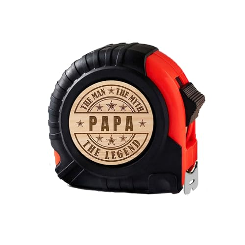 Personalisiertes Maßband für Papa – DER MANN, DER MYTHOS, DIE LEGENDE – Vatertagsgeschenk für Papa, Custom Maßbänder Geschenk Vatertag für Papa Geburtstagsgeschenk für Männer von Drawelry