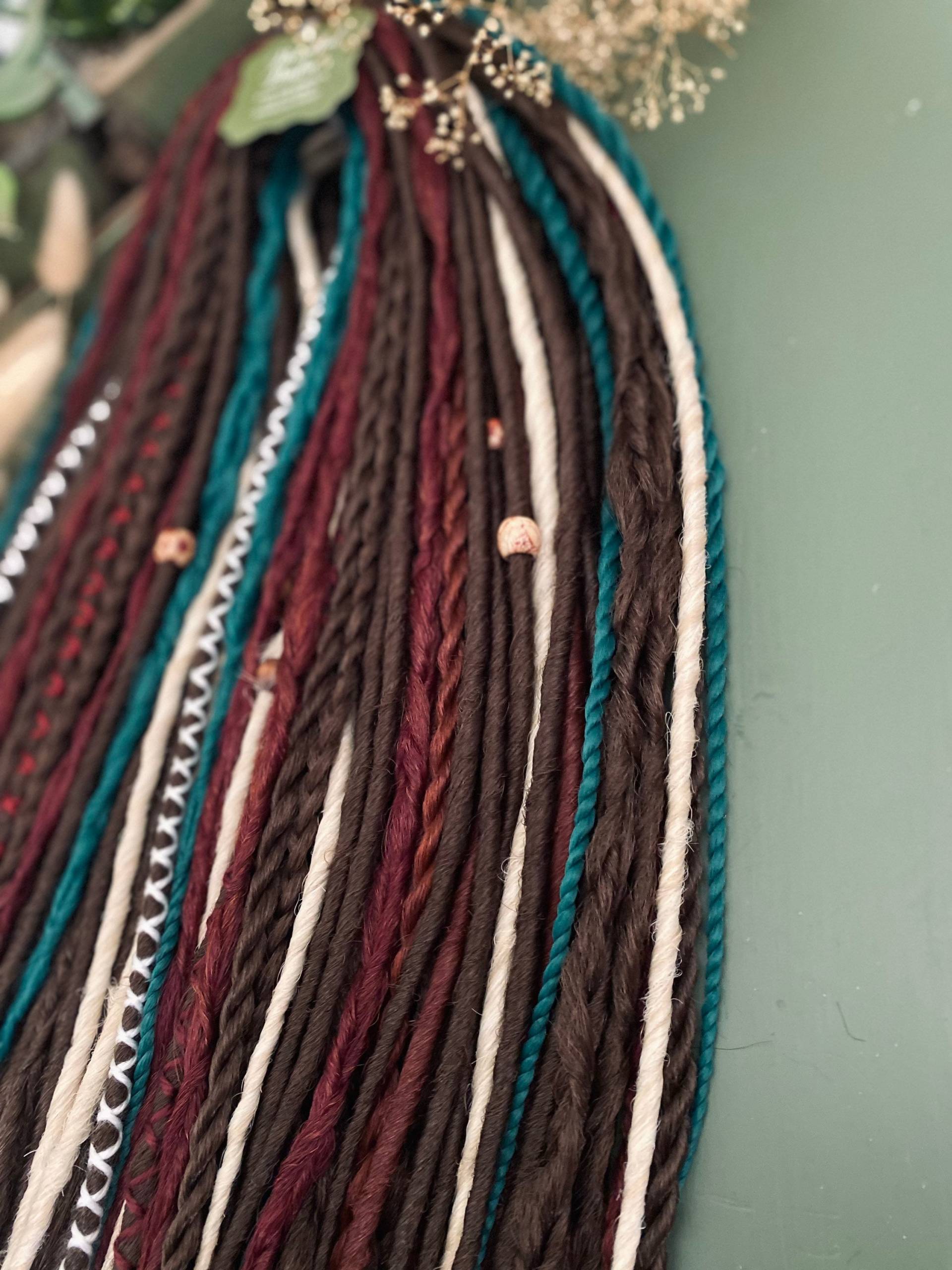 Wikinger Set Nach Wunsch Wähle Deine Eigenen Farbkombinationen Dreadlock-Erweiterungen. Faux Dreads. Wählen Sie Ihre Menge von DreadfulDarlins