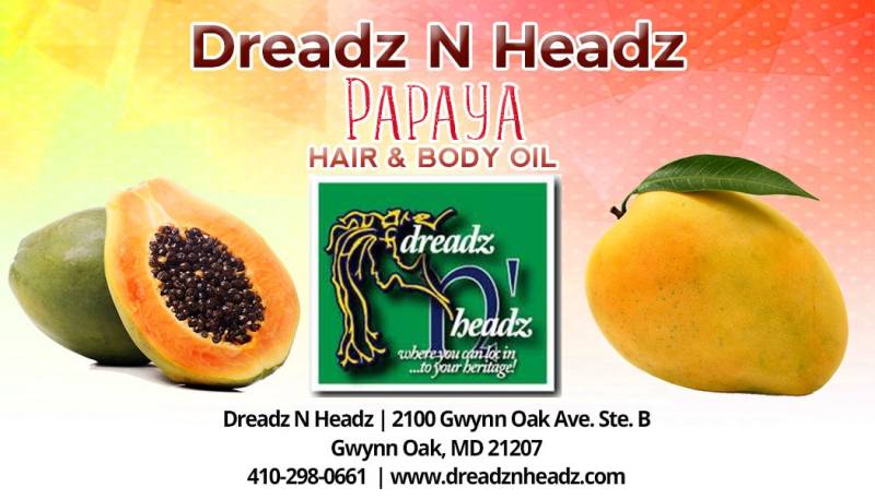 Papaya Haar- & Körperöl - 100% Vegan Ganz Natürlich von DreadzNHeadzBoutique