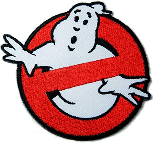 Ghostbusters Movie Patch 8,9 x 7,6 cm Patch zum Aufnähen oder Aufbügeln, Logo, besticktes Abzeichen Zeichen Emblem Kostüm Dreamhigh_skyland von Dreamhigh_skyland patches