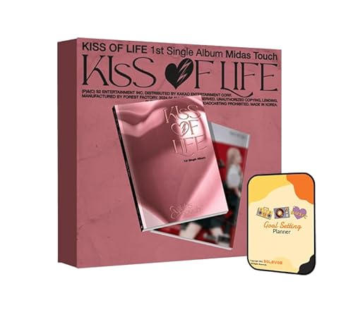 Dreamus KISS OF LIFE Midas Touch Album [Photobook Ver.]+Pre Order Benefits+BolsVos Exclusive K-POP Inspired Digital Merches von Dreamus